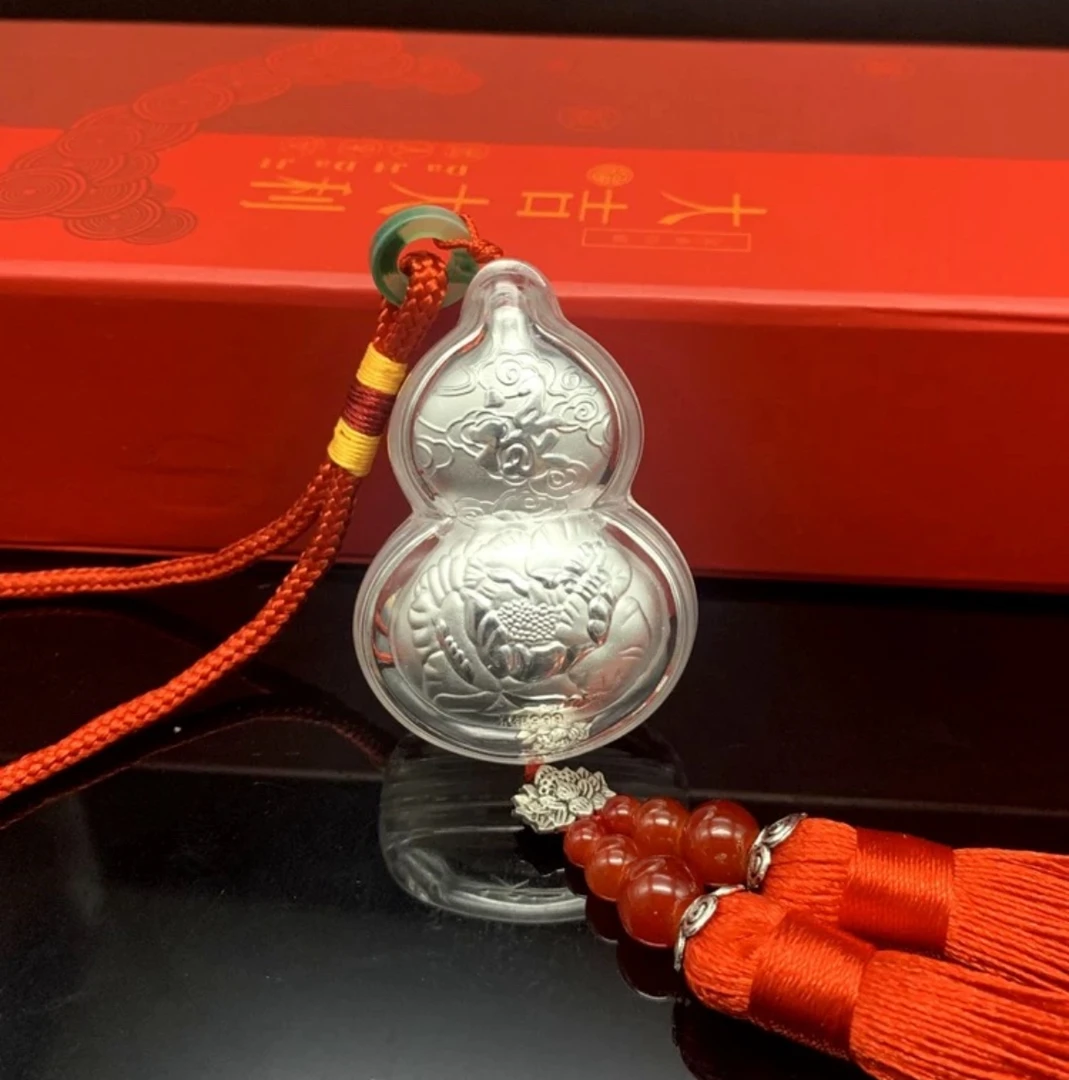 足银银制品 足银葫芦挂件LB