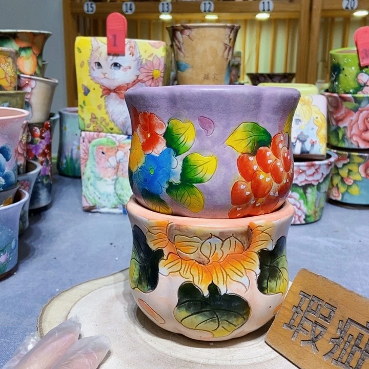 景德镇艺术手绘作品