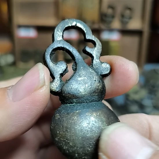 君***巅硅胶葫芦拉手，包浆醇厚