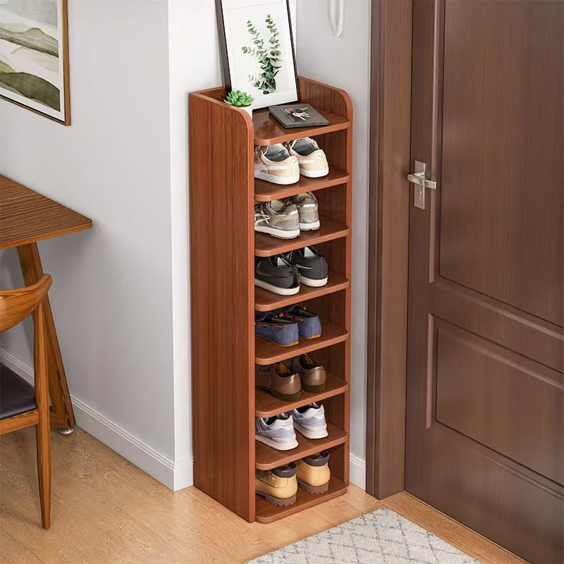 鞋架分层家用分层隔板进门口窄小简易新款多层收纳神器省空间鞋柜