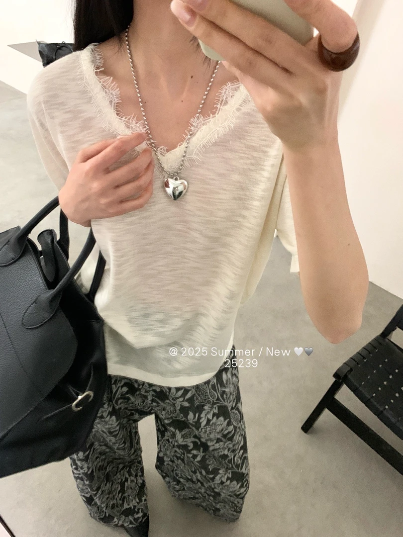 JZH桔子红c801清仓百搭上衣显瘦气质针织时尚