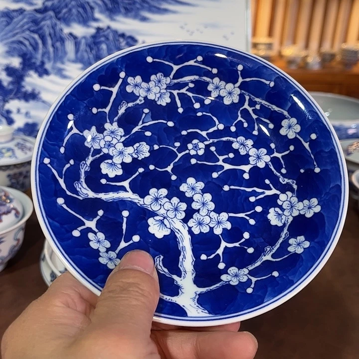 錡镇堂手工手绘壶承