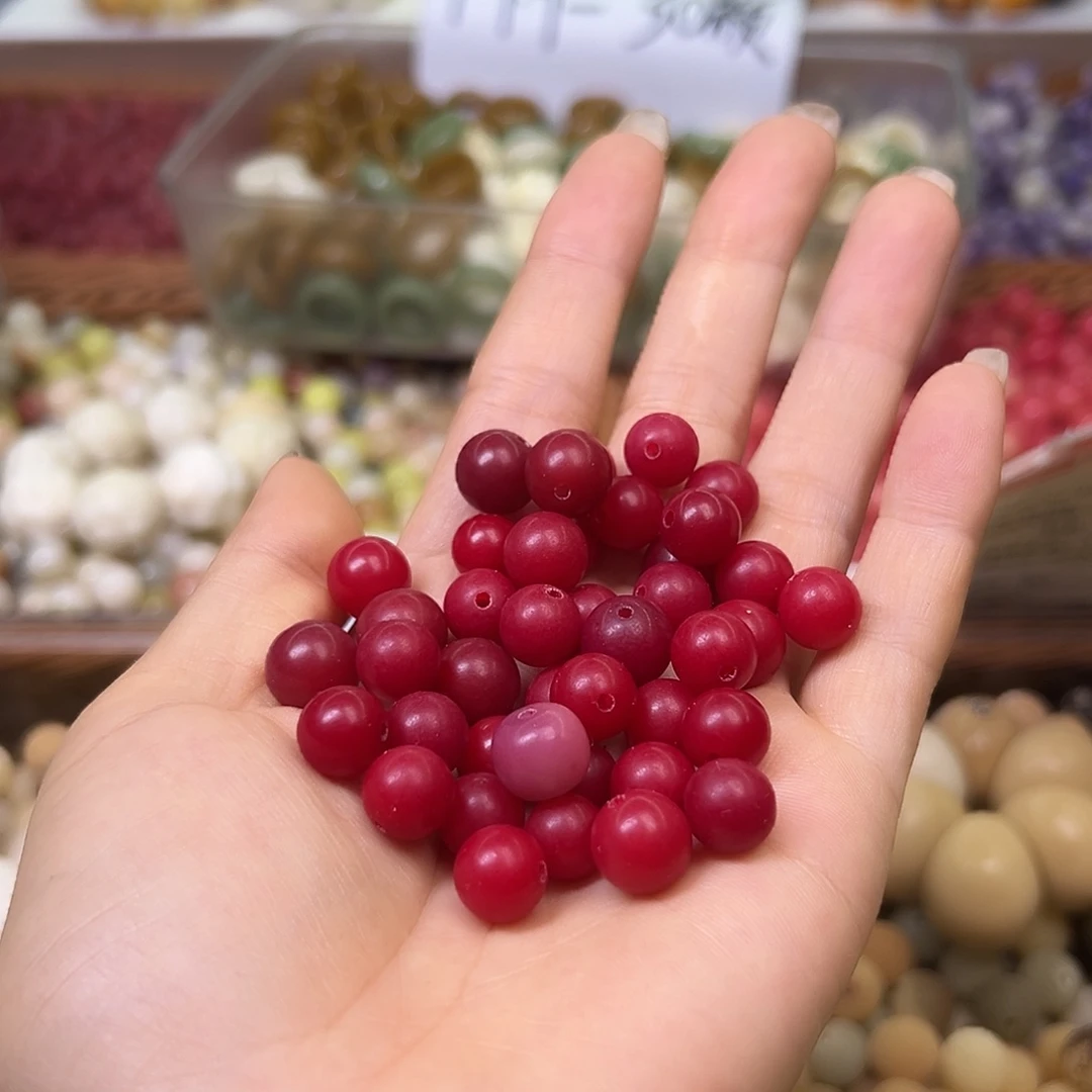 *****菩提根/象牙果手串红珠大小混