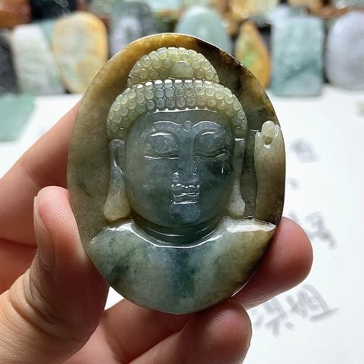 翡翠未镶嵌颈饰翡翠a货
