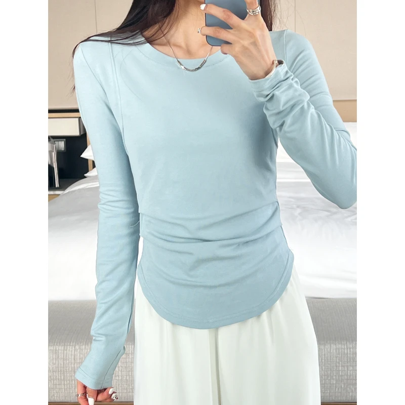 【U型显瘦上衣】24349