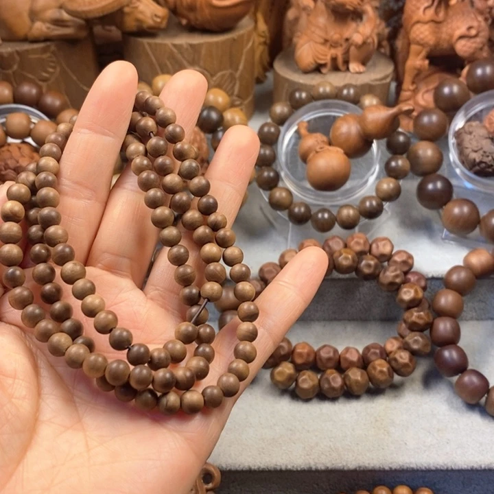 手串/手链檀香木老山檀奶香味0.6红肉微瑕