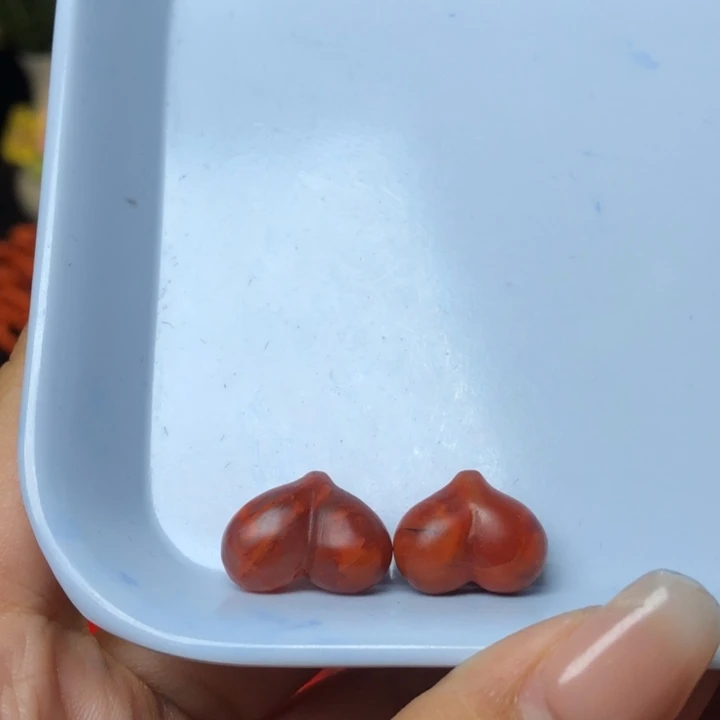 南红玛瑙未镶嵌吊坠(不含链)