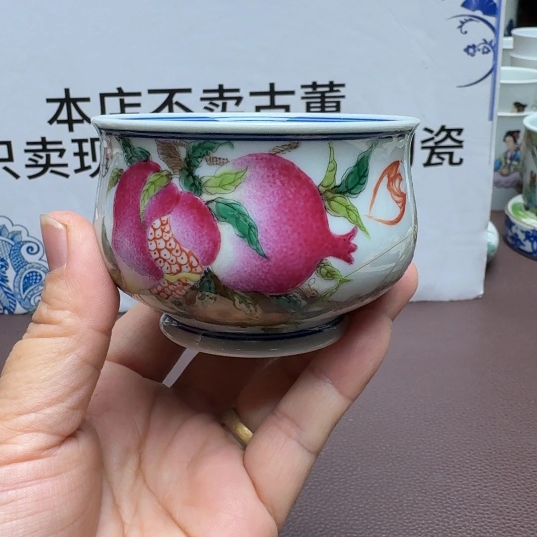 景德镇手工手绘展示