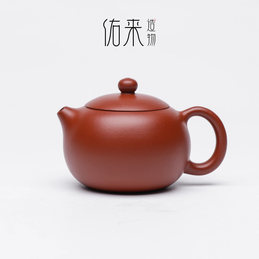 佑来造物【西施壶】精工半手 165cc 原矿朱泥大红袍