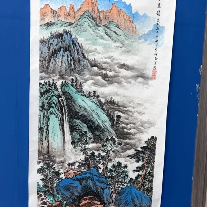 国画纯手绘作品欣赏图