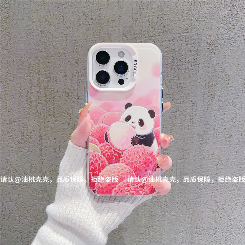 磨砂彩银适用苹果17/iPhone/华为荣耀/OPPO/VIVO/小米手机壳保护