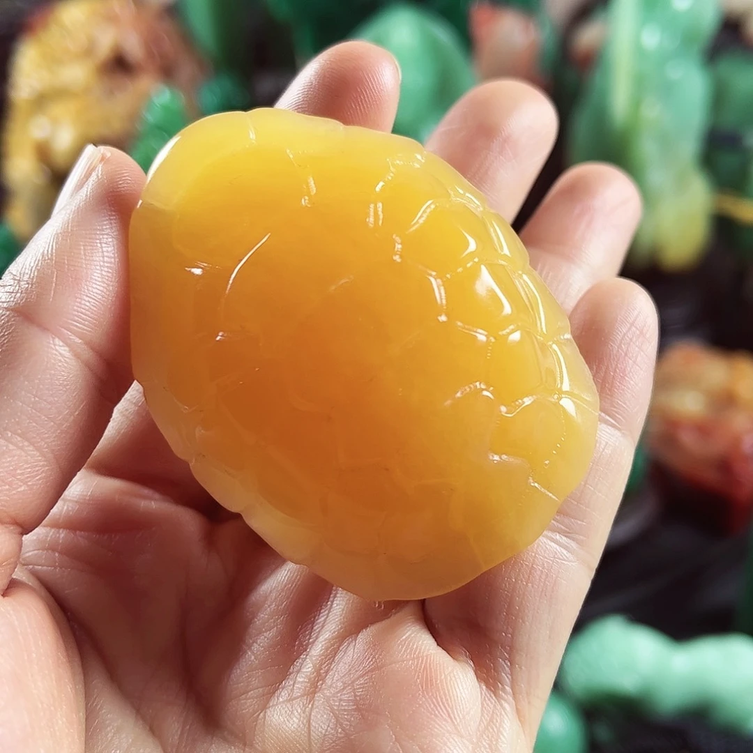 印尼石印尼金田黄石