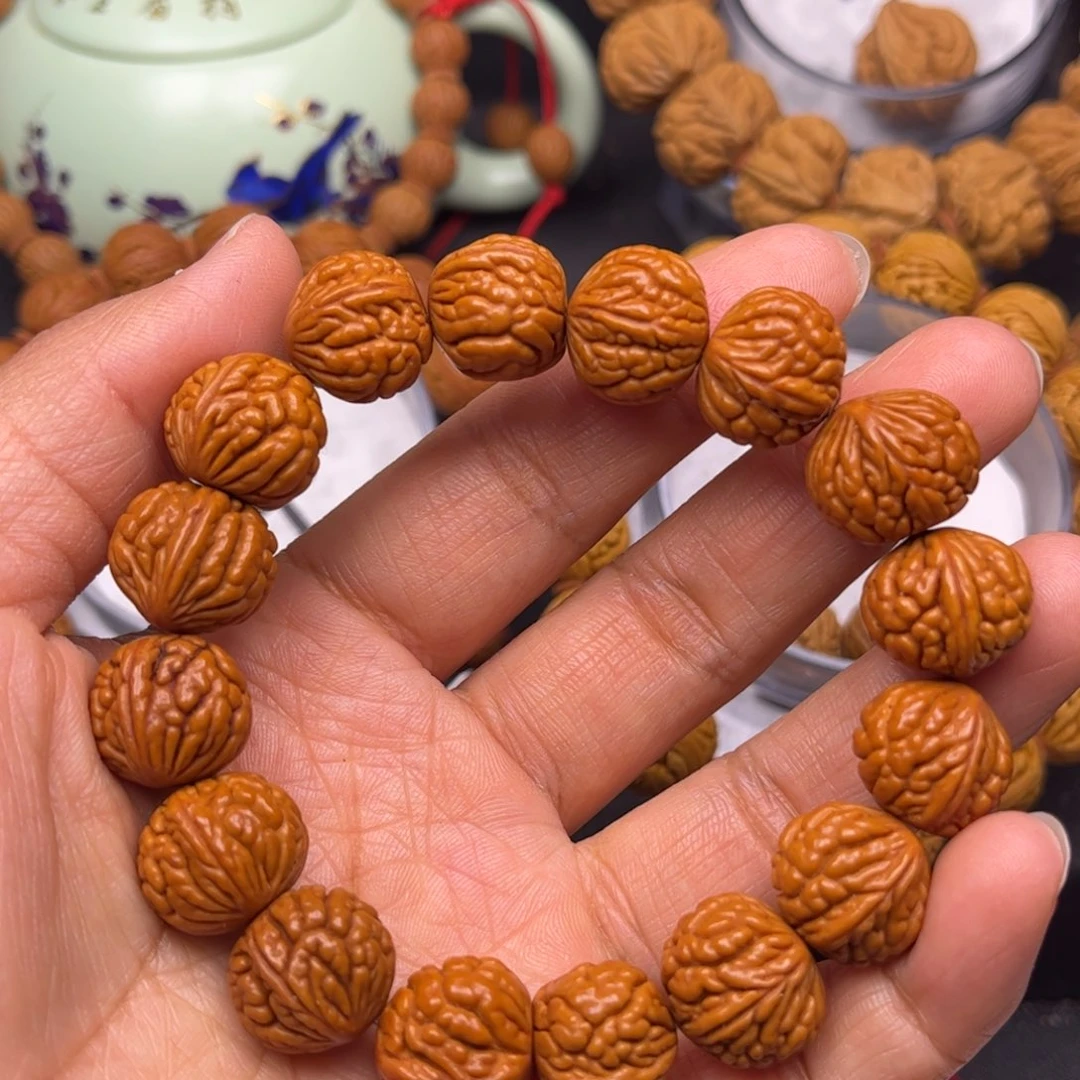 桃核吊坠龙纹桃核