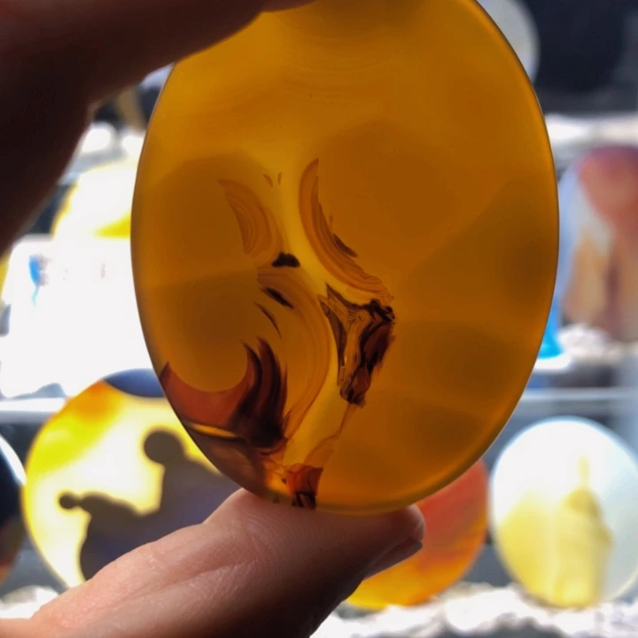 合金玛瑙/玉髓珠宝奇石137