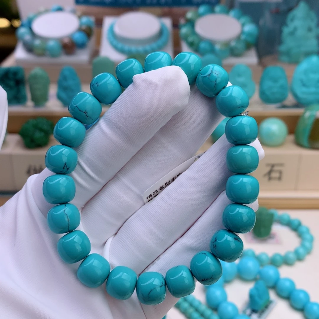 绿松石未镶嵌挂件