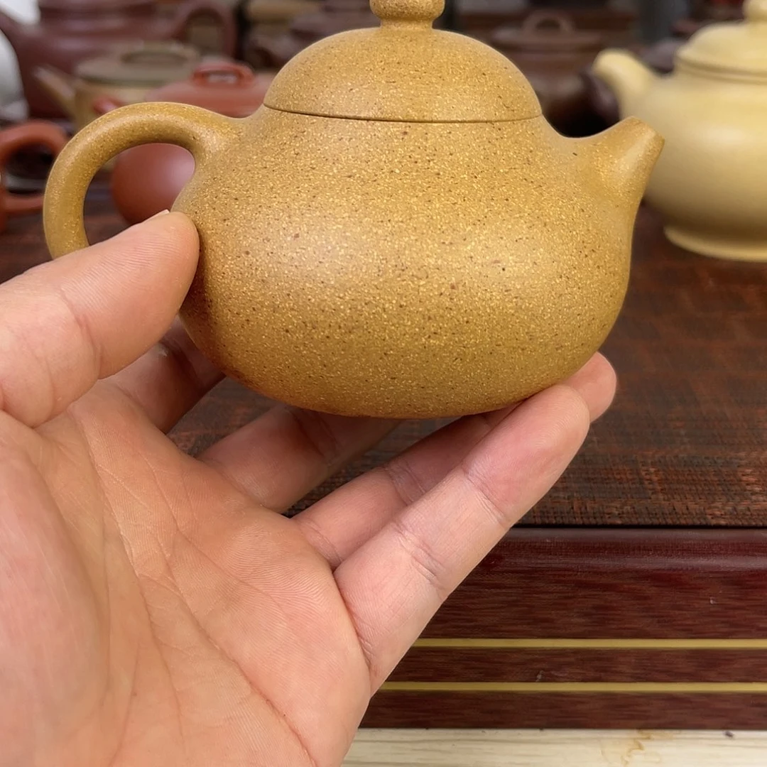 紫砂茶壶完美黄金段文旦
