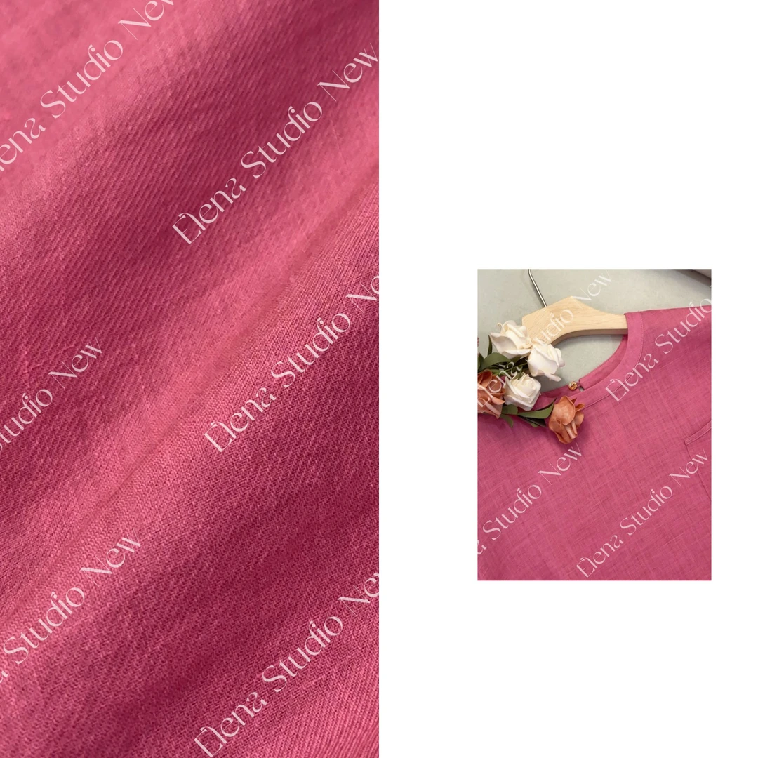 大甜甜【粉色讯号】设计感精致纯色百搭气质短袖宽松T恤