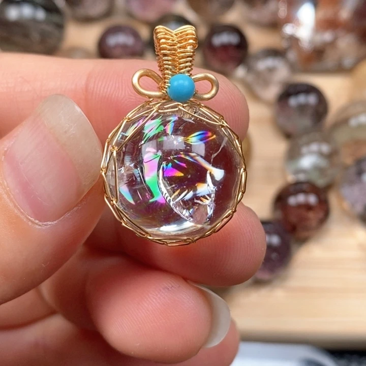 未镶嵌颈饰水晶水晶