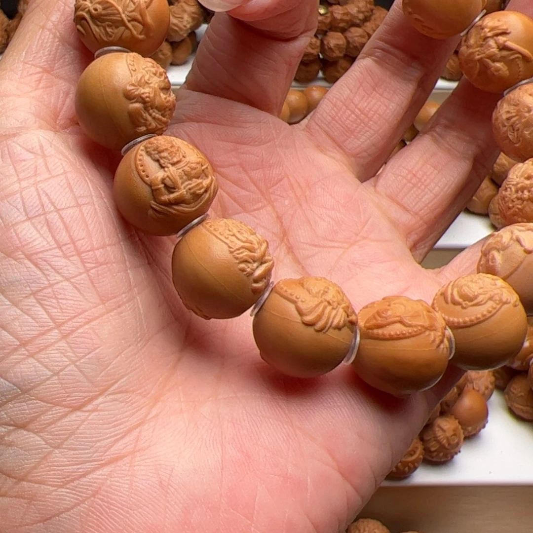猴头核桃吊坠全品万佛