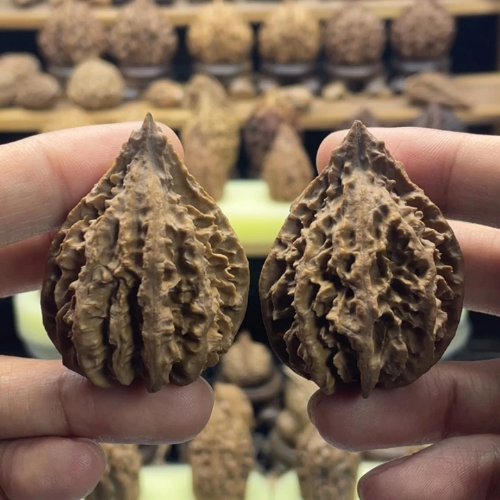 文玩核桃把件方尊25