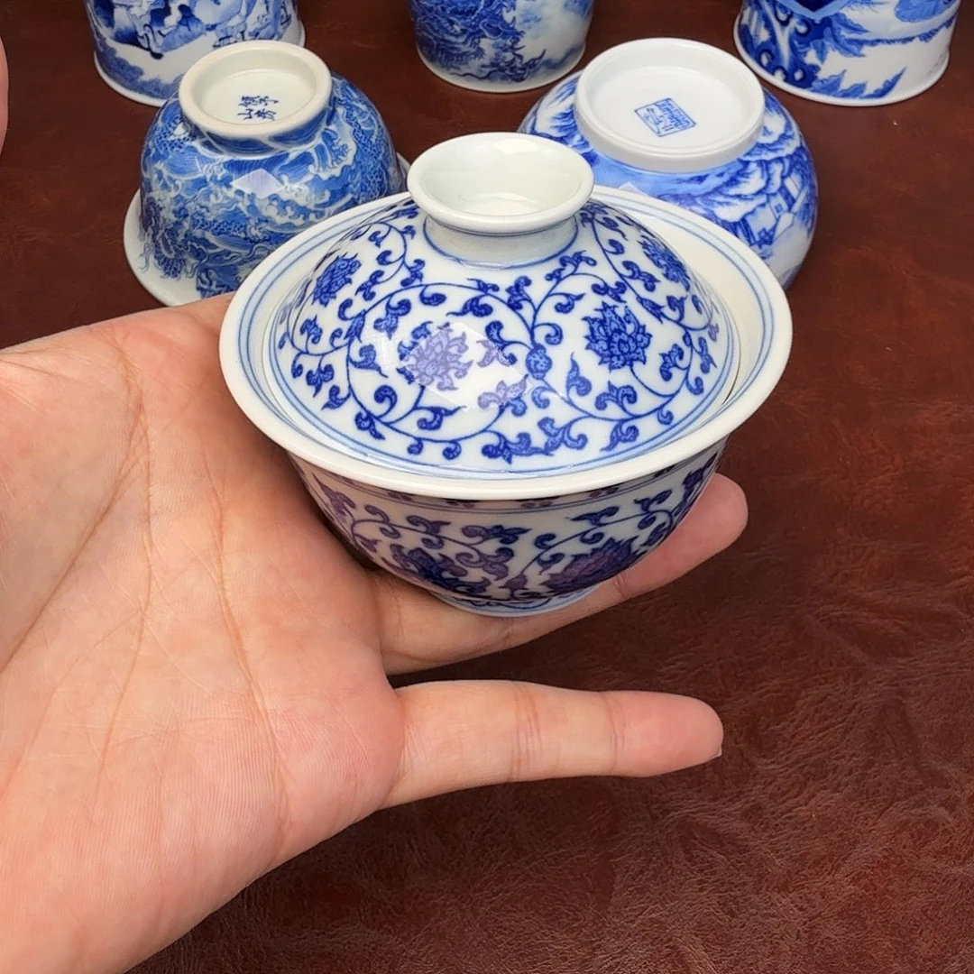 景德镇全手工全手绘陶瓷微瑕