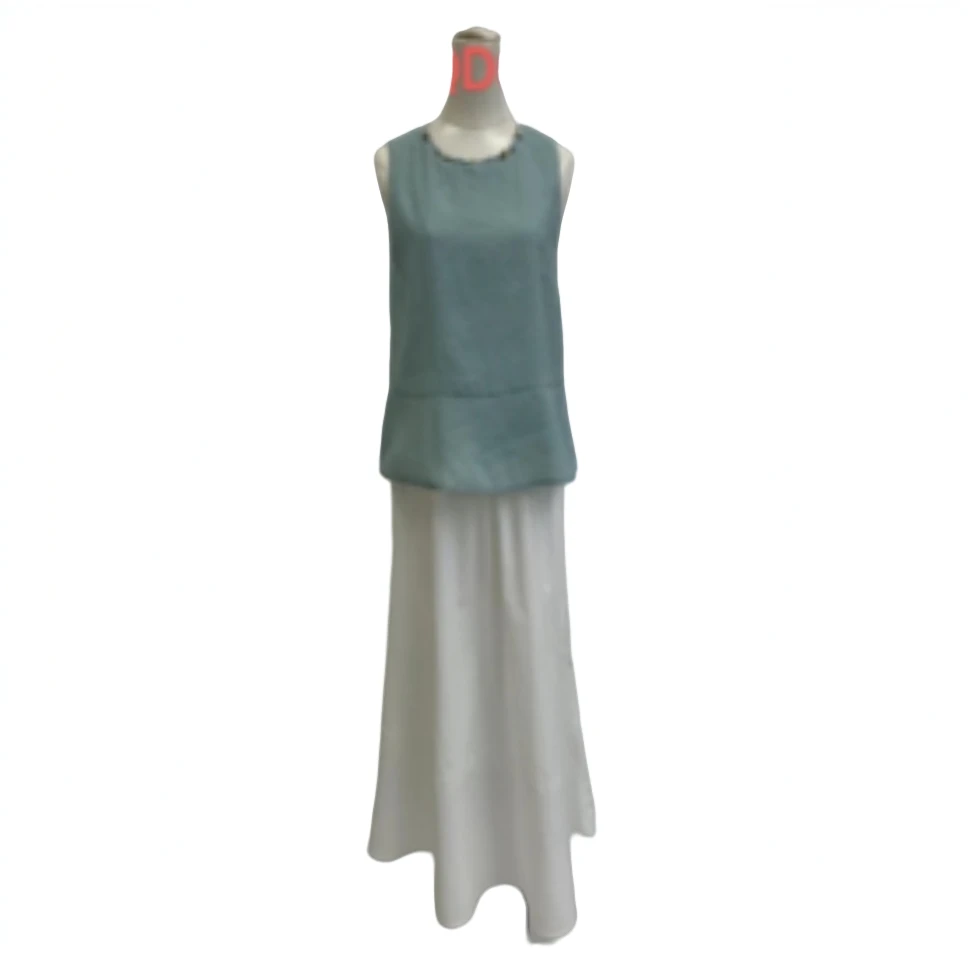 【小依专享】D5F36097A夏季中国风套装-6097上衣背心女装服装蓝色