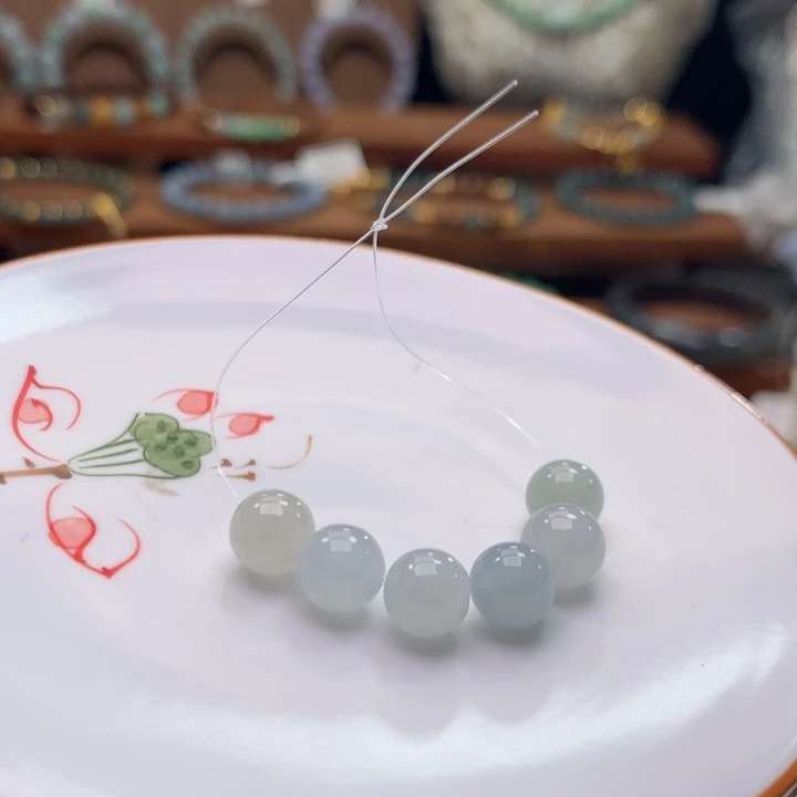 翡翠未镶嵌手链翡翠d53卡7.3