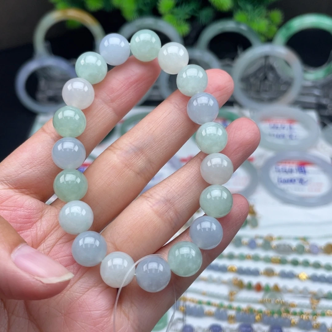 翡翠未镶嵌手串翡翠