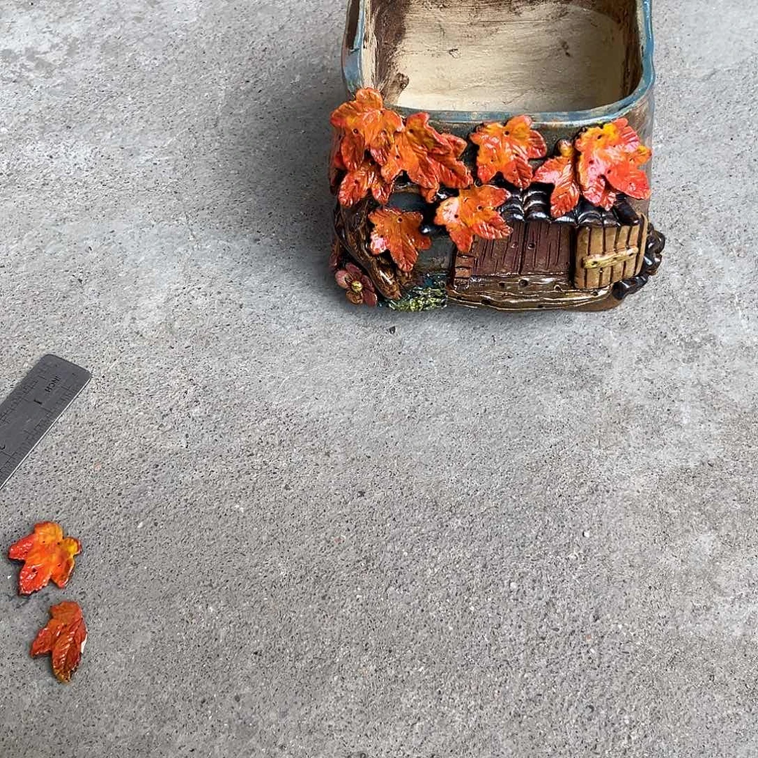 微瑕6 号陶然花器手工花盆