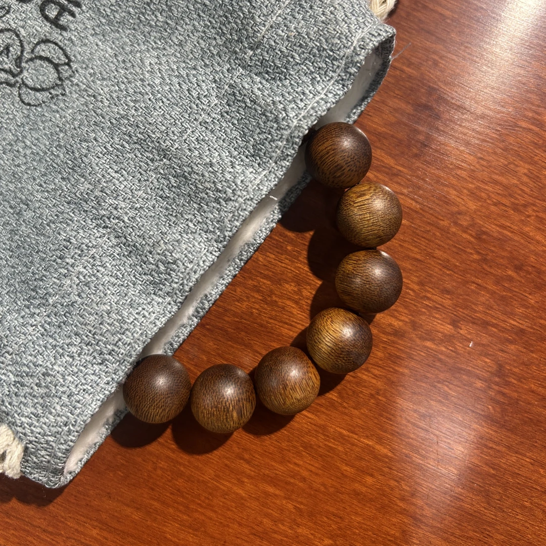 【香沁】富森红土16mm*14颗沉木香作文创