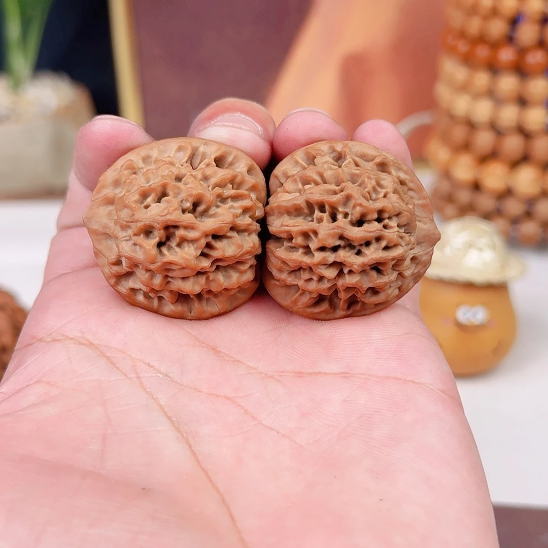 吴***袀吊坠文玩核桃14秦闷