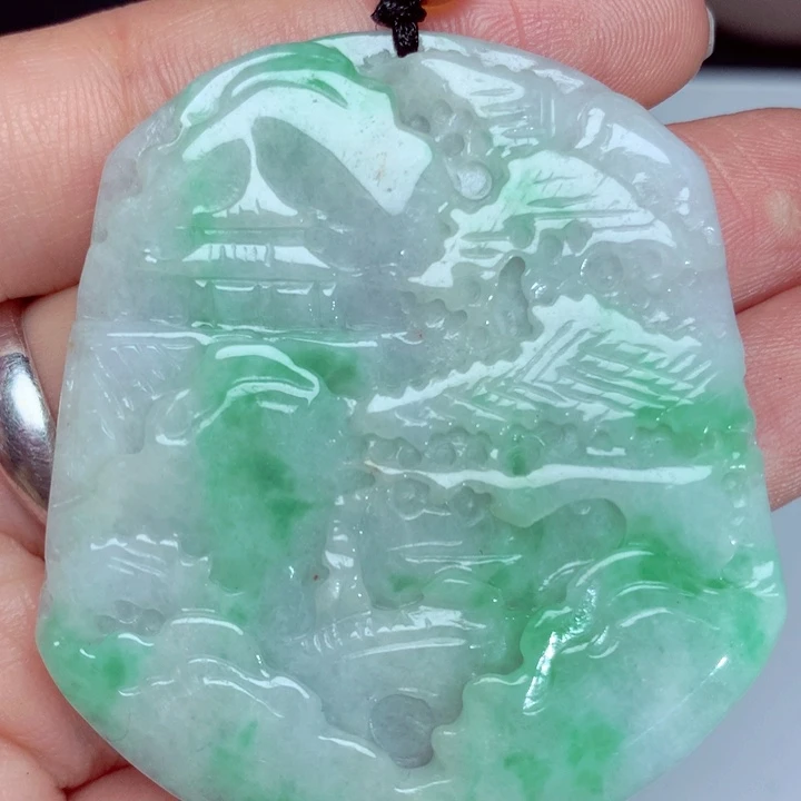 翡翠吊坠(不含链)未镶嵌