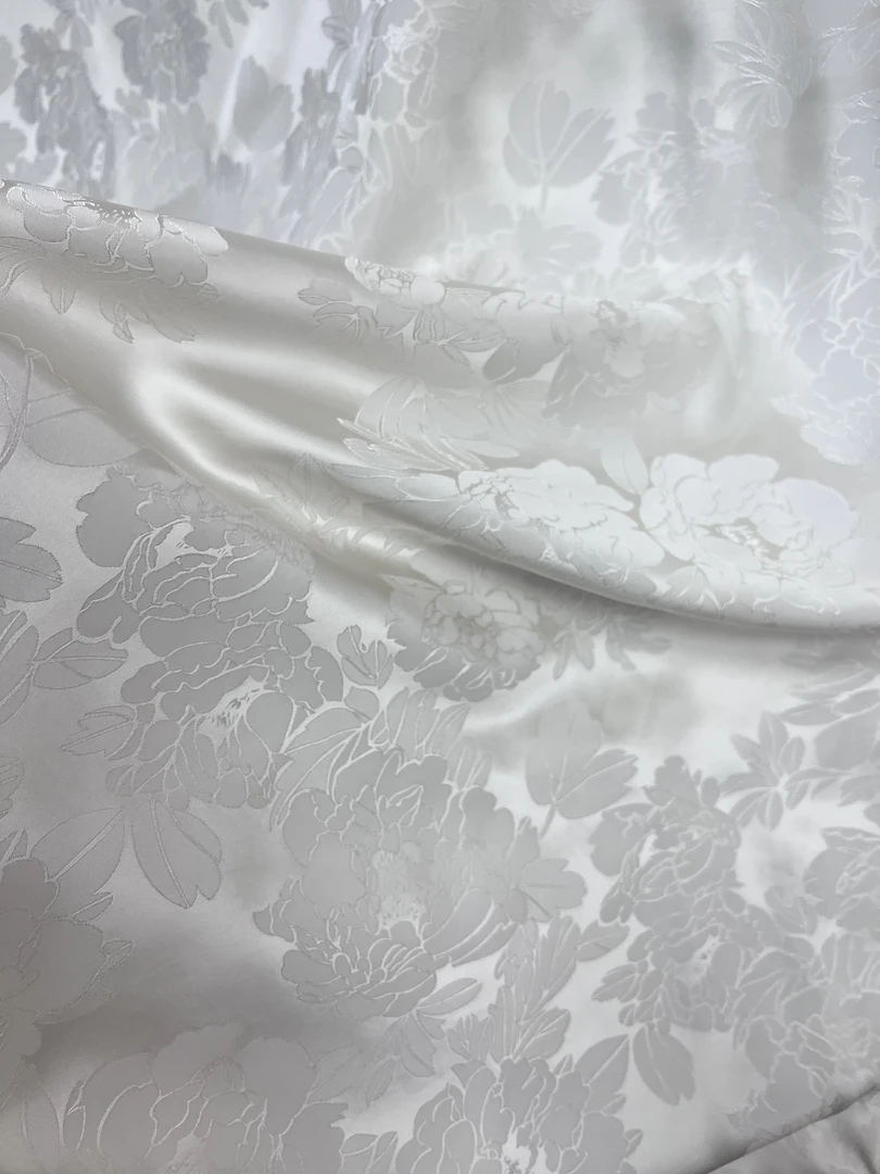 【国色天香-香槟色】大王缎面料【国色天香-香槟色】