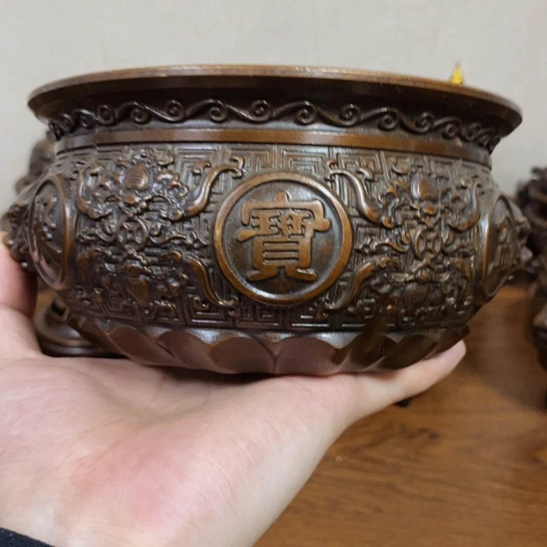 铜盛世铜炉铜器香炉工艺品