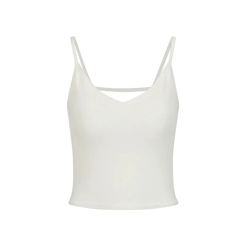ANNAMOOER简约休闲纯色吊带背心上衣女款25春夏新品