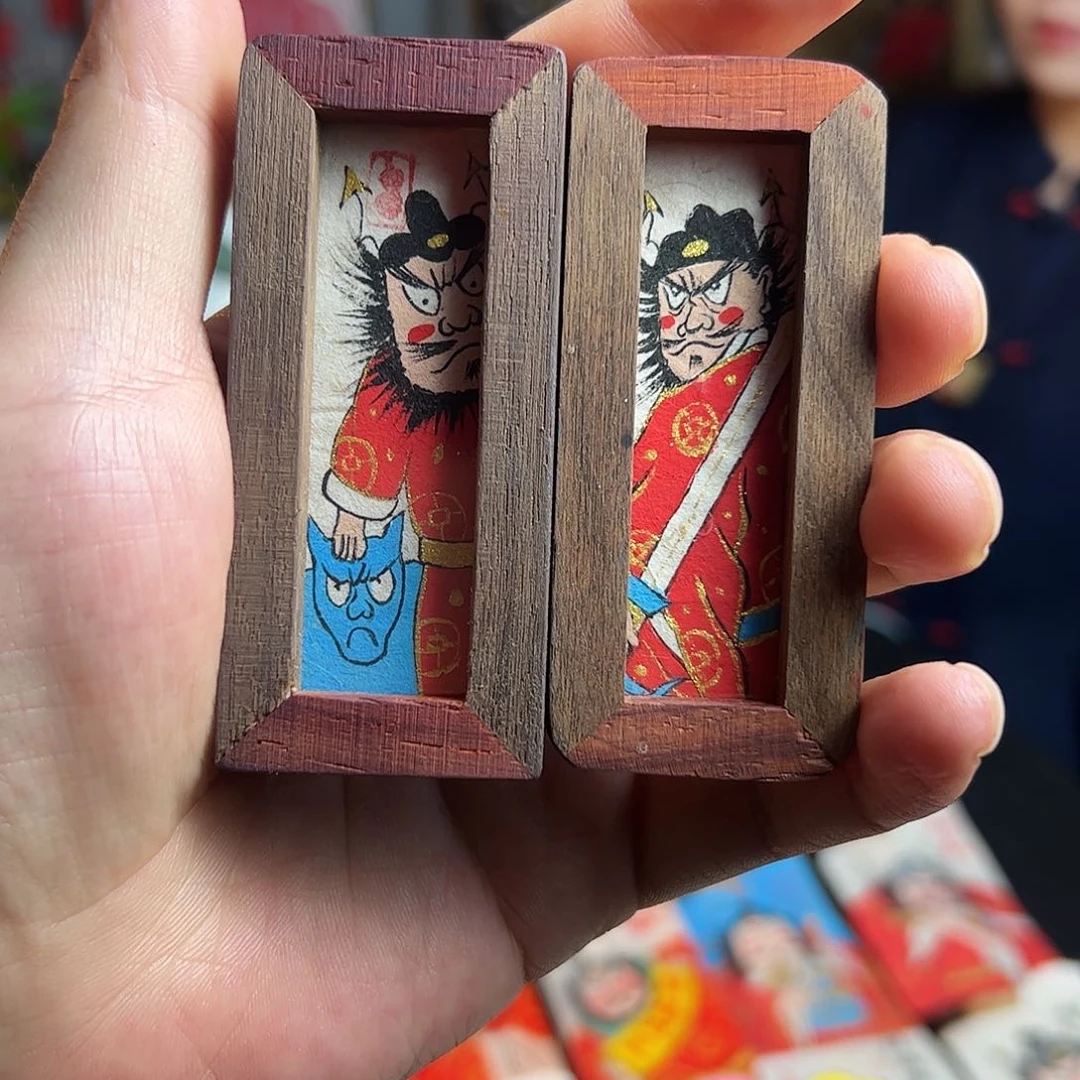 就***在纯手绘钟馗文创画