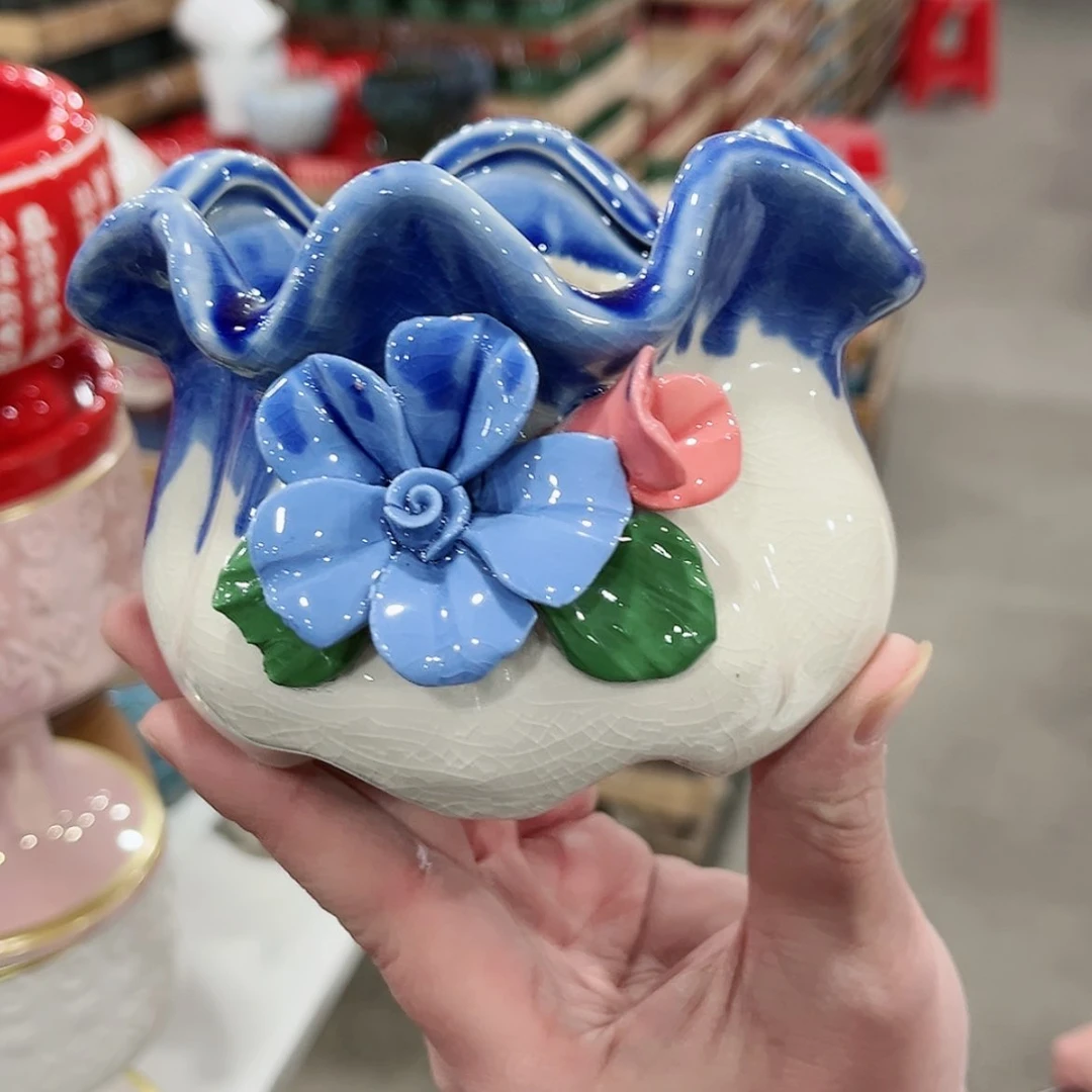 【闪购商品】陶瓷陶瓷多肉植物花盆