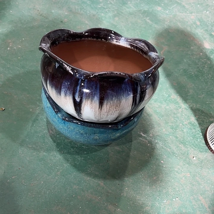 紫砂花盆花盆花盆花色跑得快