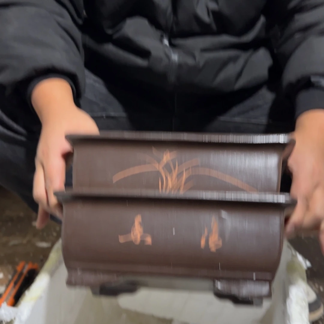 紫砂花盆瑕疵是不需要