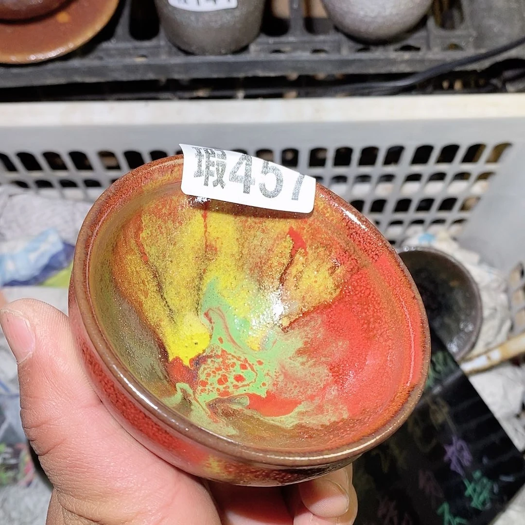 茶盏微瑕建盏主人杯子