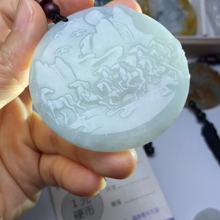 颈饰未镶嵌翡翠翡翠