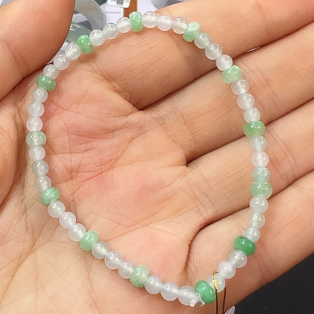 翡翠未镶嵌手镯手串