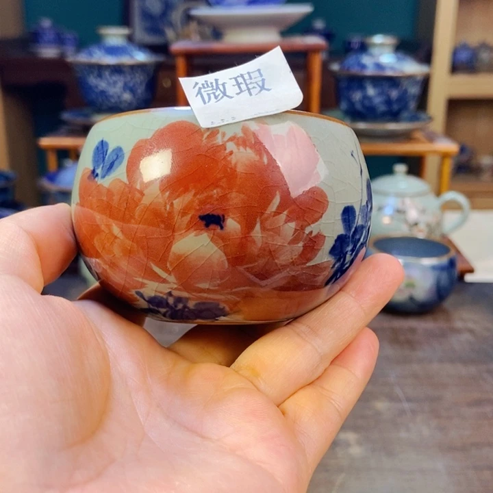 瓷片手工制作工艺精湛等