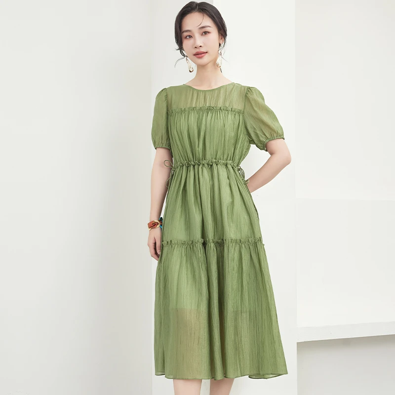 【大叔专享】佳人苑连衣裙夏季新款J429055