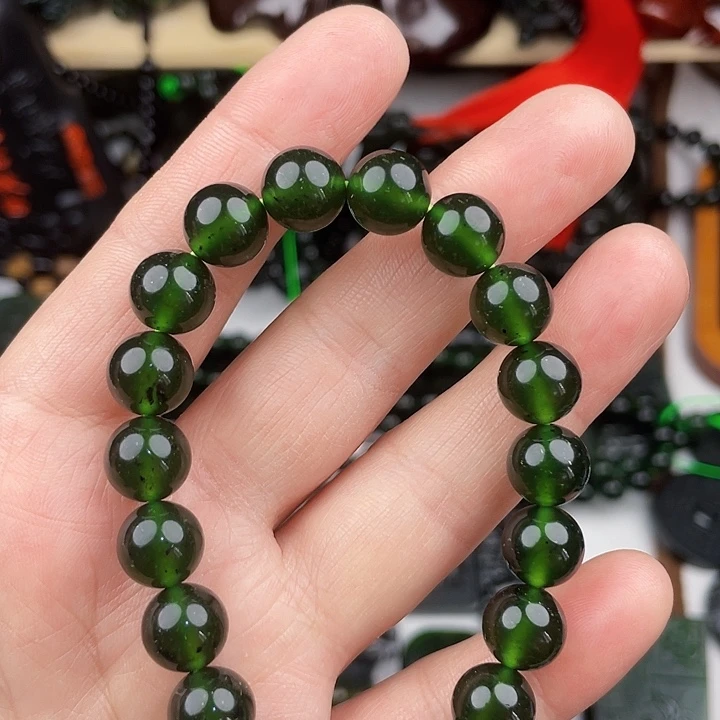 蛇纹石玉未镶嵌手串