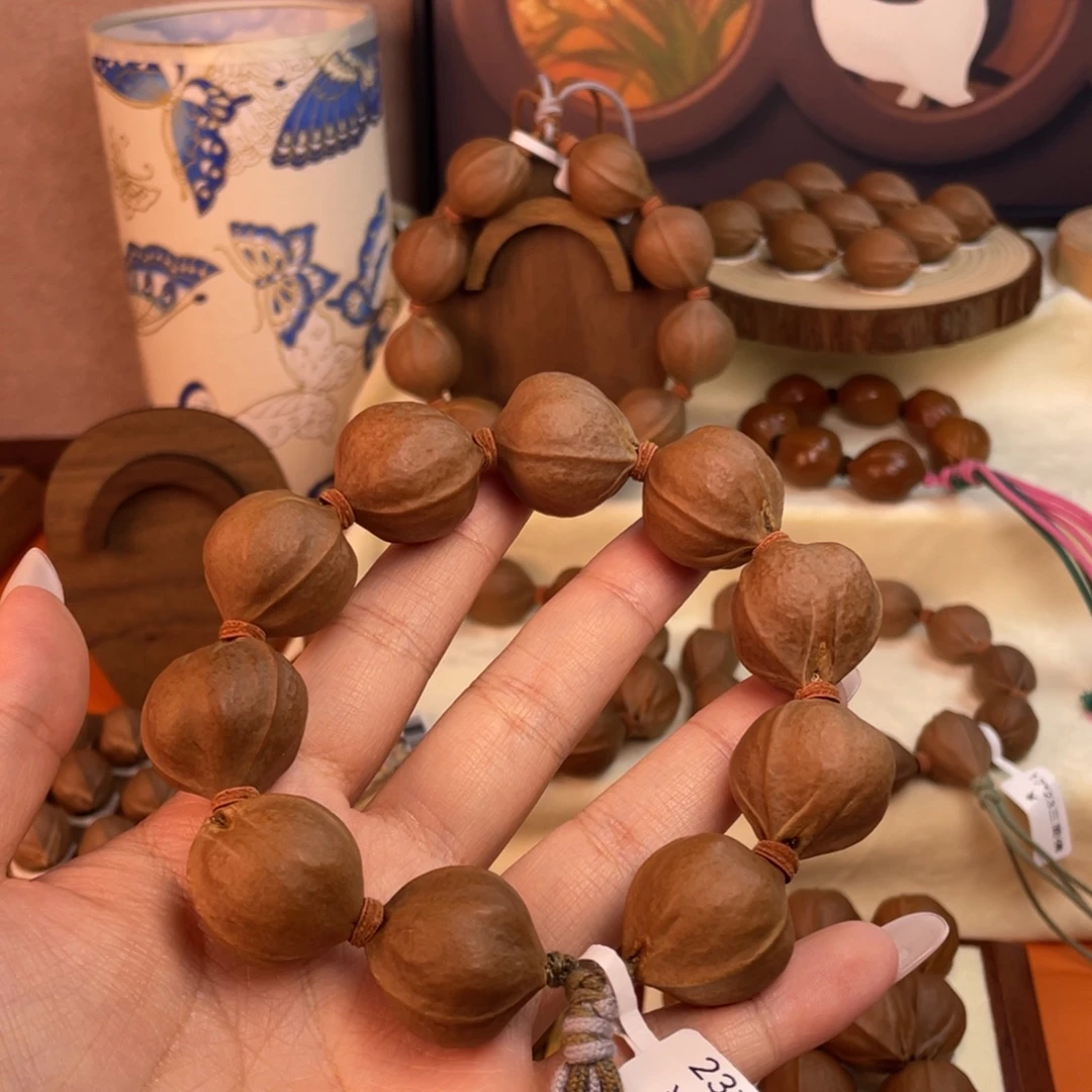 路***飞橄榄核手串/手链2325梅林铁核