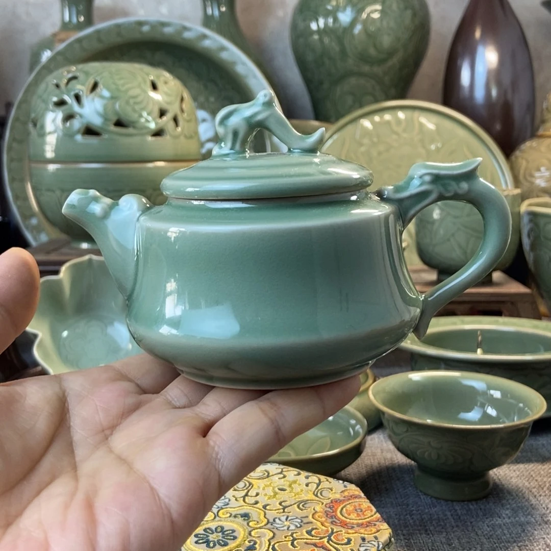 耀州窑福利款龙头壶