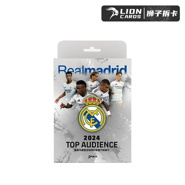 DAKA【拆箱】24-25 赛季 皇家马德里 皇马队盒 足球球星卡盲盒