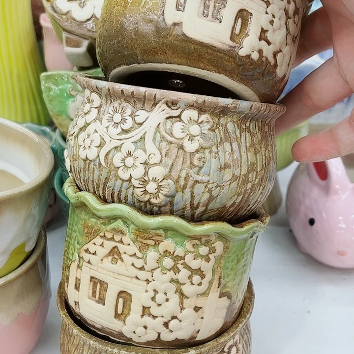 多肉植物陶瓷花盆