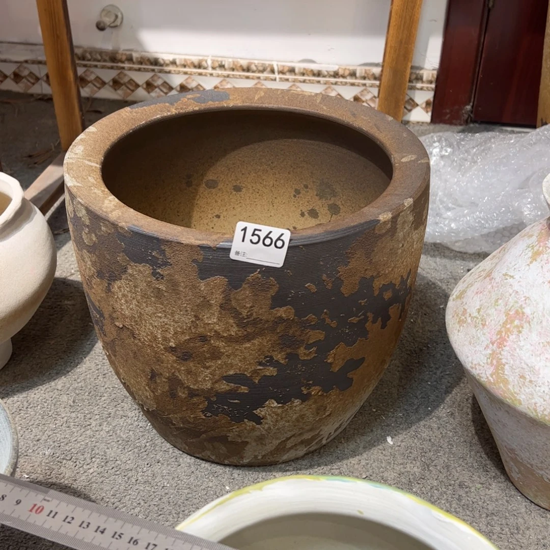 瓷片1566高29口26无孔的